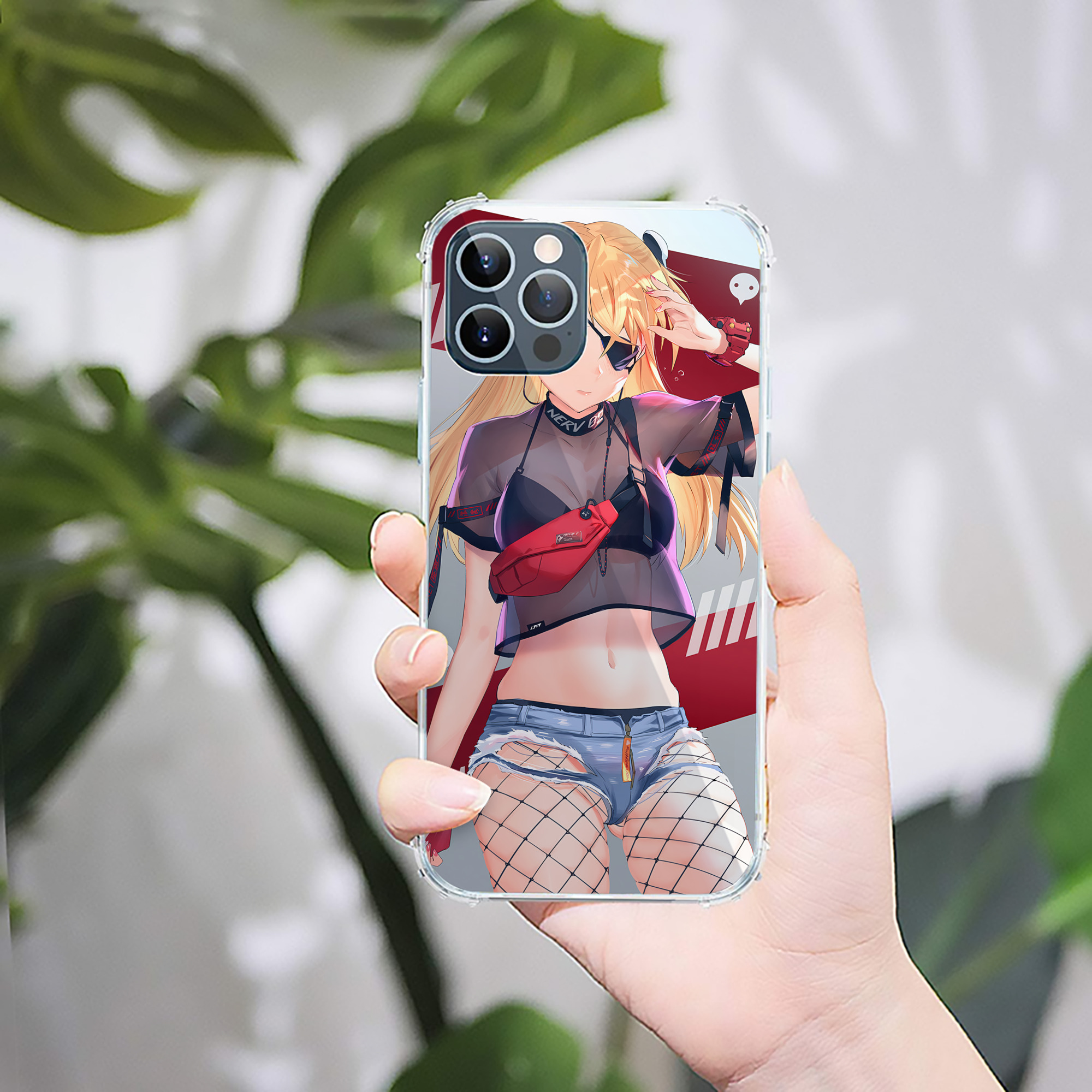 （画像用） EVA 新世紀エヴァンゲリオン 【iPhone 12シリーズ対応】透明スマホケース（クリアソフトケース）